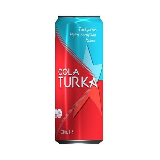 Cola Turka helal sertifikalı kola 330 ml kutu — soğuk servis için toptan
