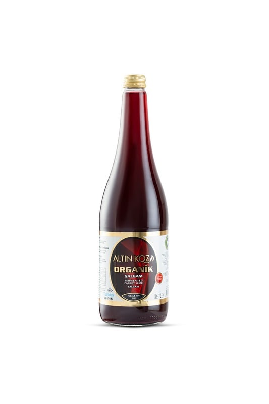 Altın Koza organik fermente şalgam suyu — 0.250 ml ve 1 L cam şişe toptan tedarik